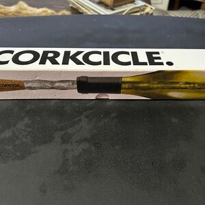 Corkcicle Wine Chiller in Black and Gold